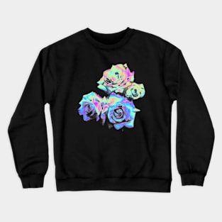 Holographic Rose Bouquet Crewneck Sweatshirt